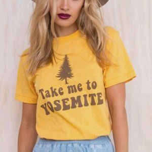 Electric West Brand  Take Me to Yosemite Tshirt